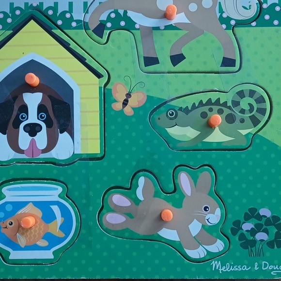 Set Of 2 Melissa and Doug Puzzles - Picture 4 of 7
